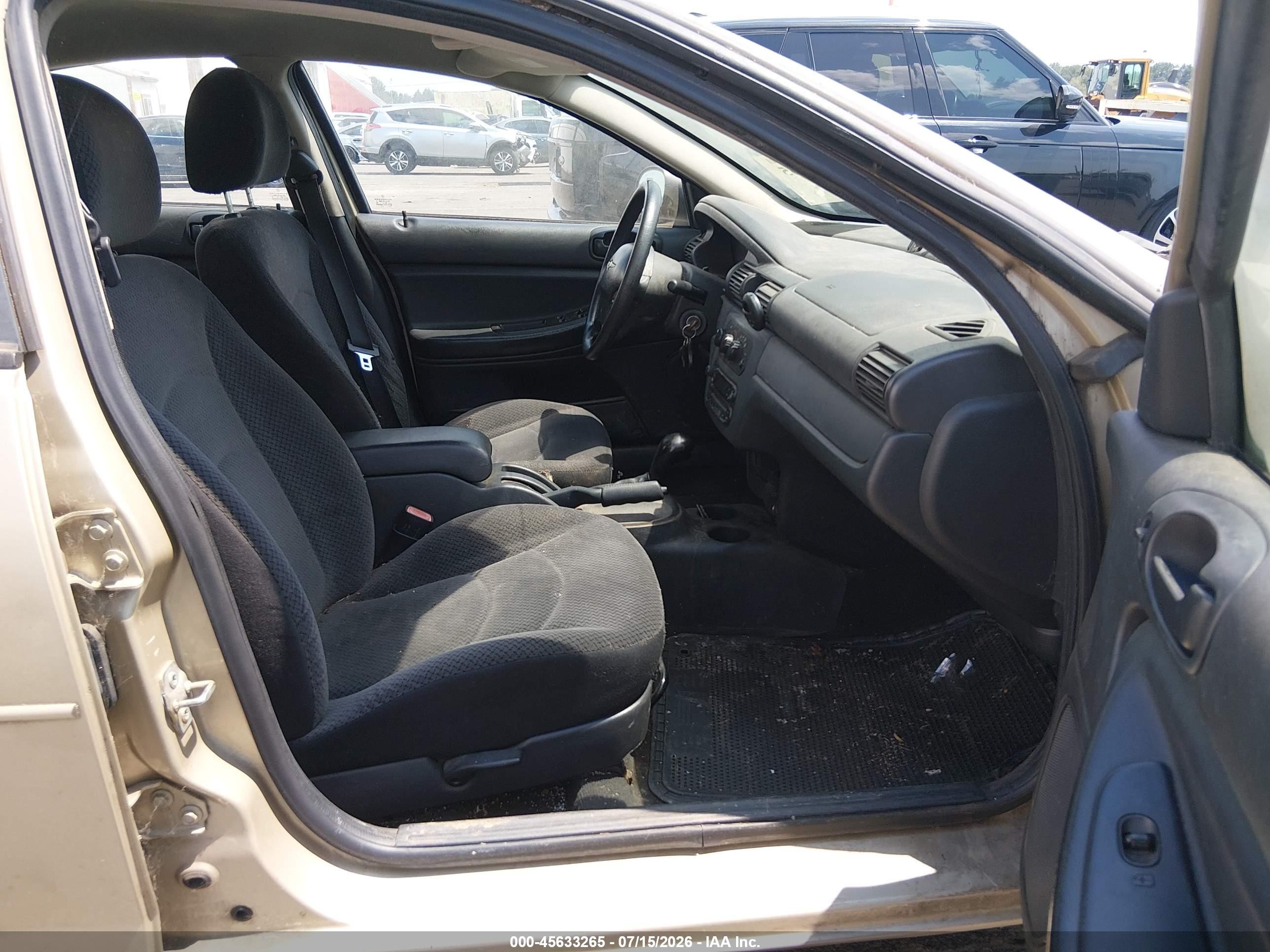 2006 Chrysler Sebring   Золотой vin: 1C3EL46X26N183863