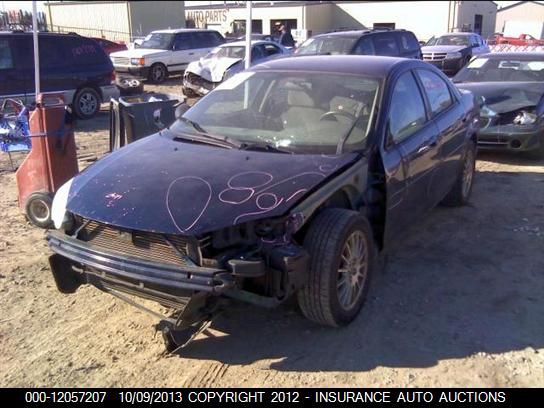 2005 Chrysler Sebring Sedan vin: 1C3EL46X35N533046