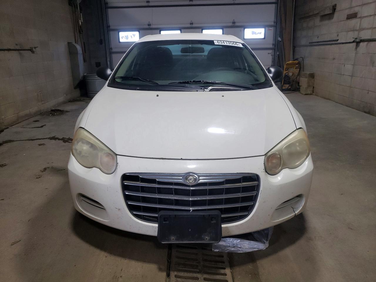 2005 Chrysler Sebring White vin: 1C3EL46X55N641569