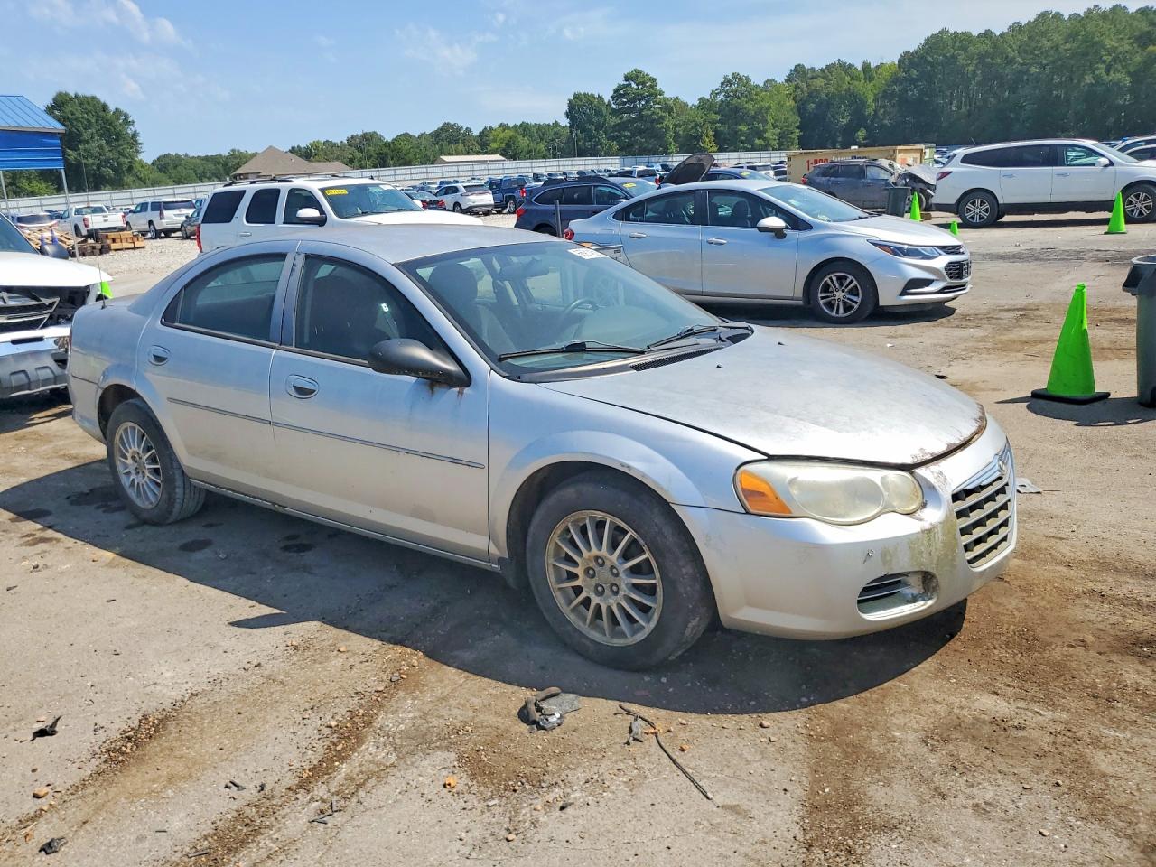 2006 Chrysler Sebring Silver vin: 1C3EL46X66N184112