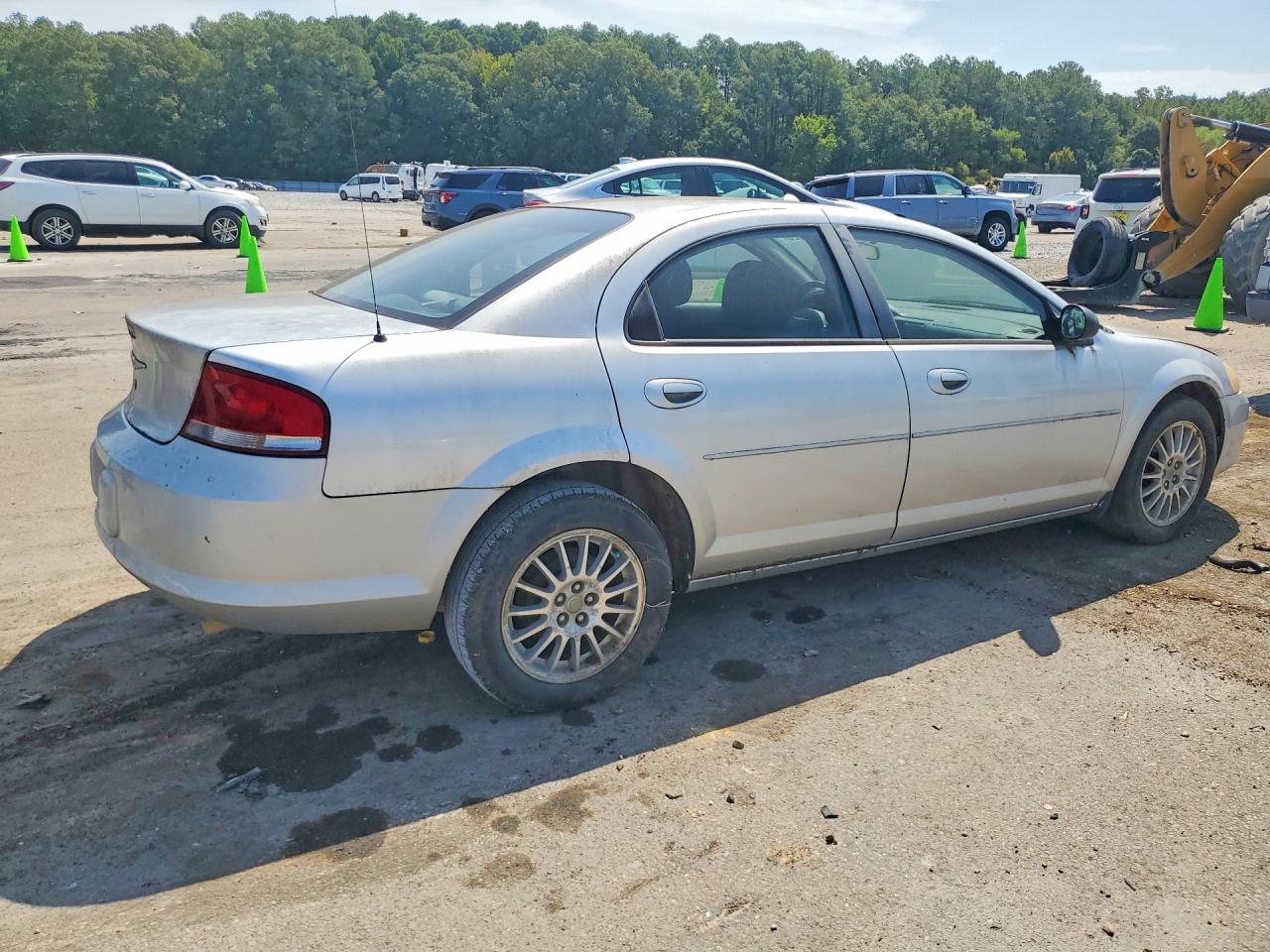 2006 Chrysler Sebring Silver vin: 1C3EL46X66N184112