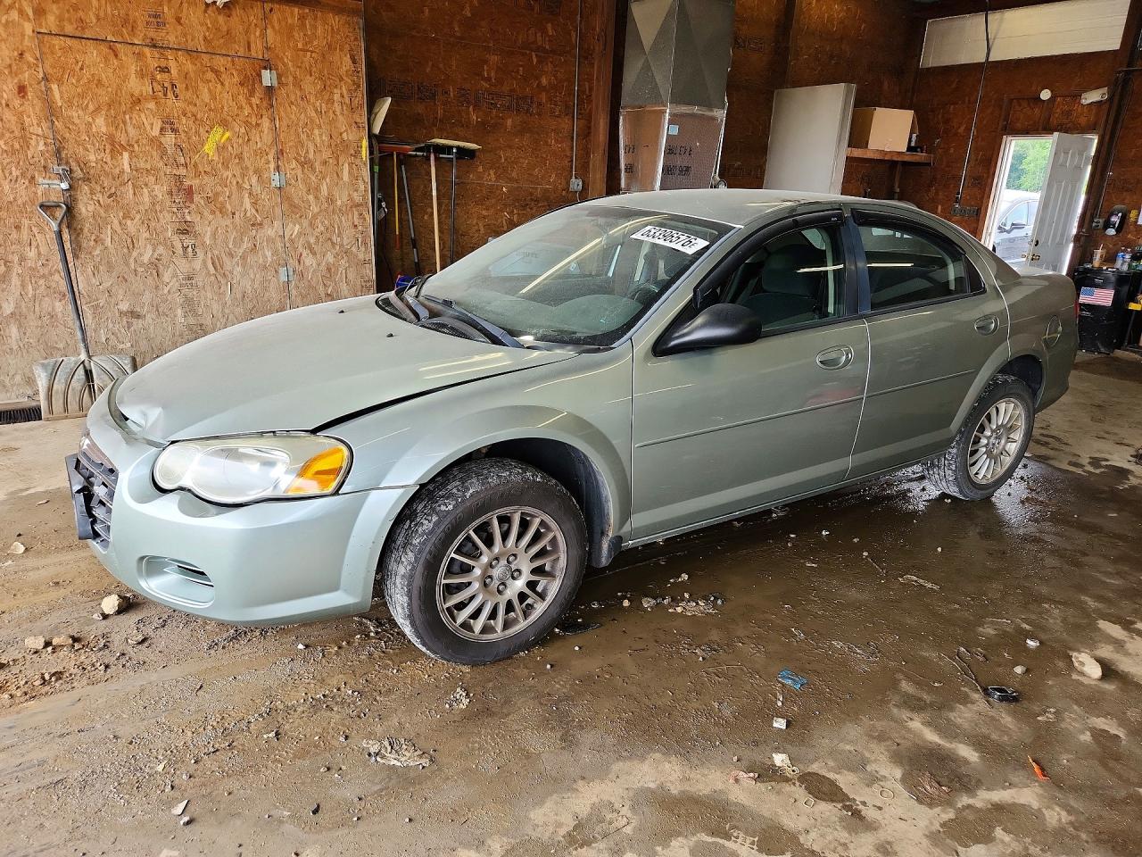2004 Chrysler Sebring Lx Silver vin: 1C3EL46X84N201795