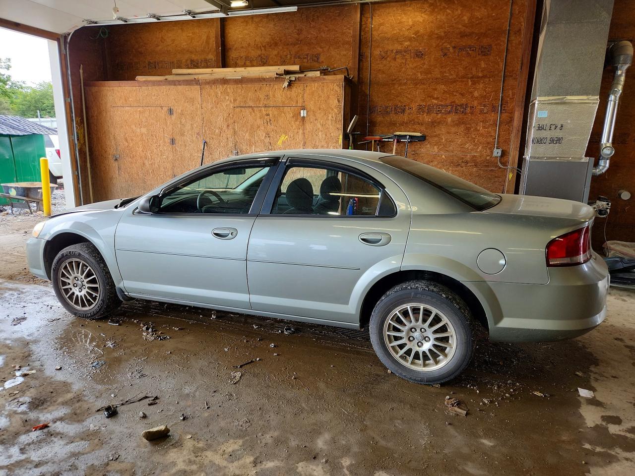 2004 Chrysler Sebring Lx Silver vin: 1C3EL46X84N201795