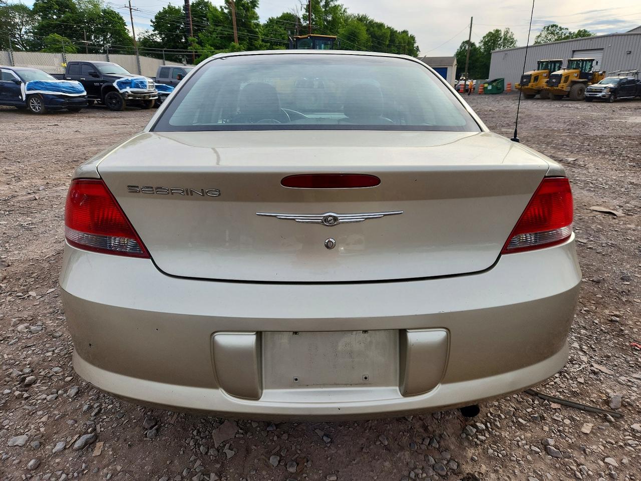 2005 Chrysler Sebring Beige vin: 1C3EL46X85N548786
