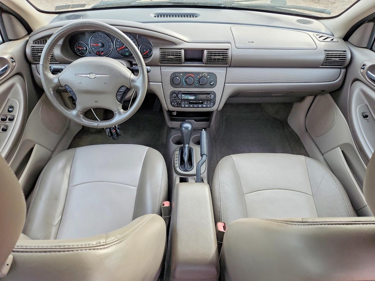 2005 Chrysler Sebring Beige vin: 1C3EL46X85N548786