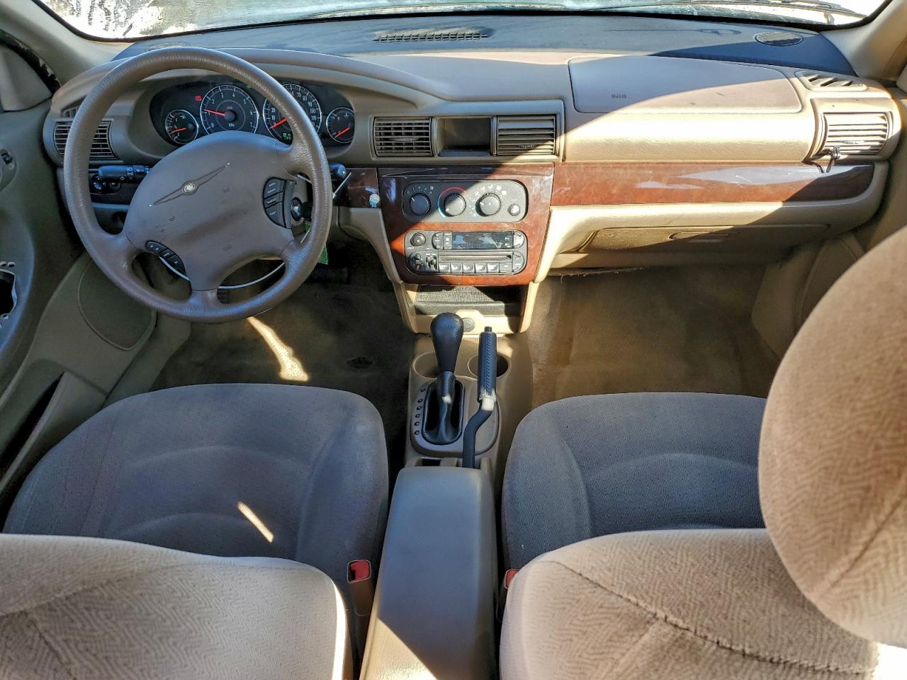 2002 Chrysler Sebring Lx Tan vin: 1C3EL46X92N224709