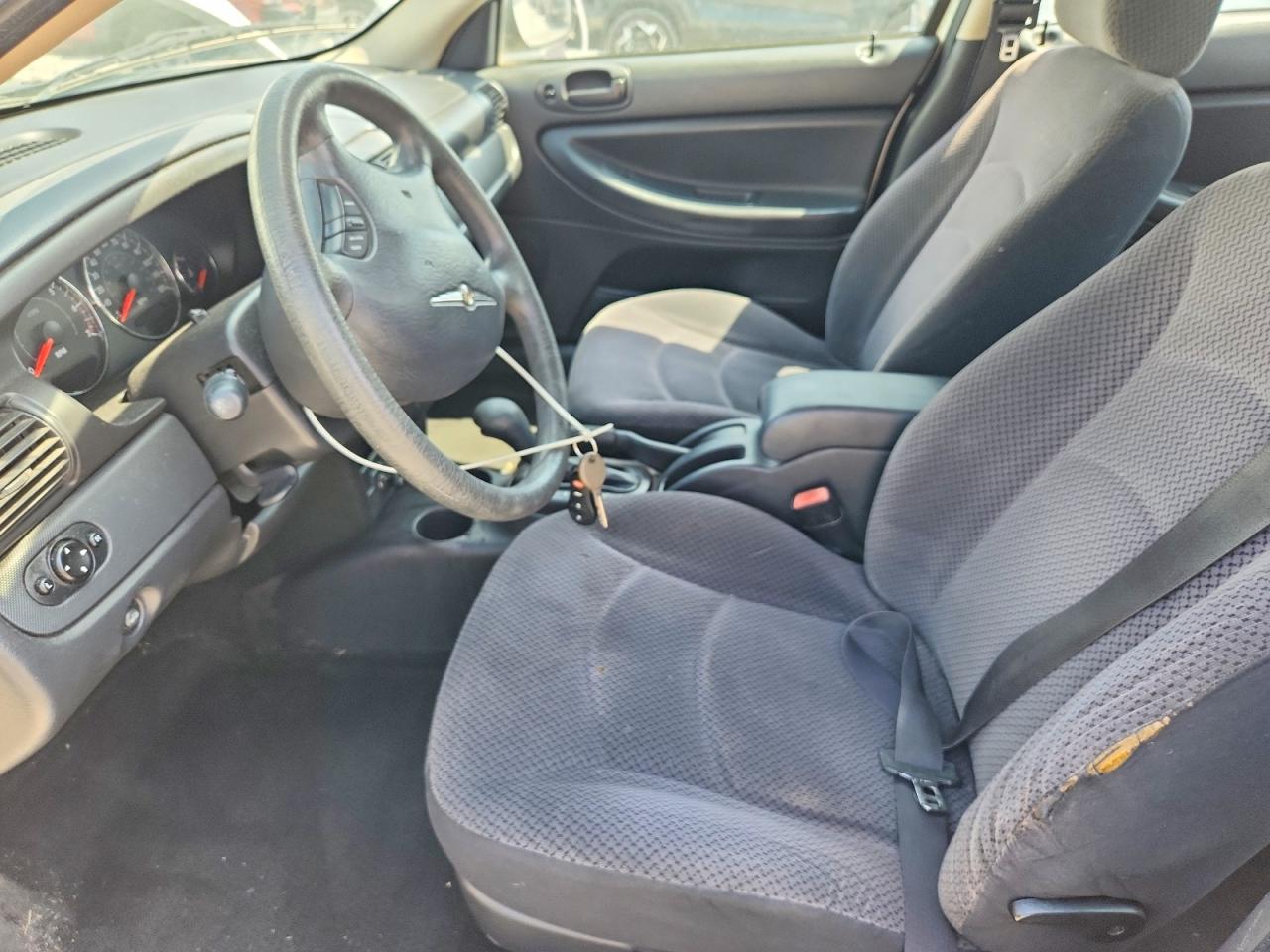 2005 Chrysler Sebring Белый vin: 1C3EL46X95N628436
