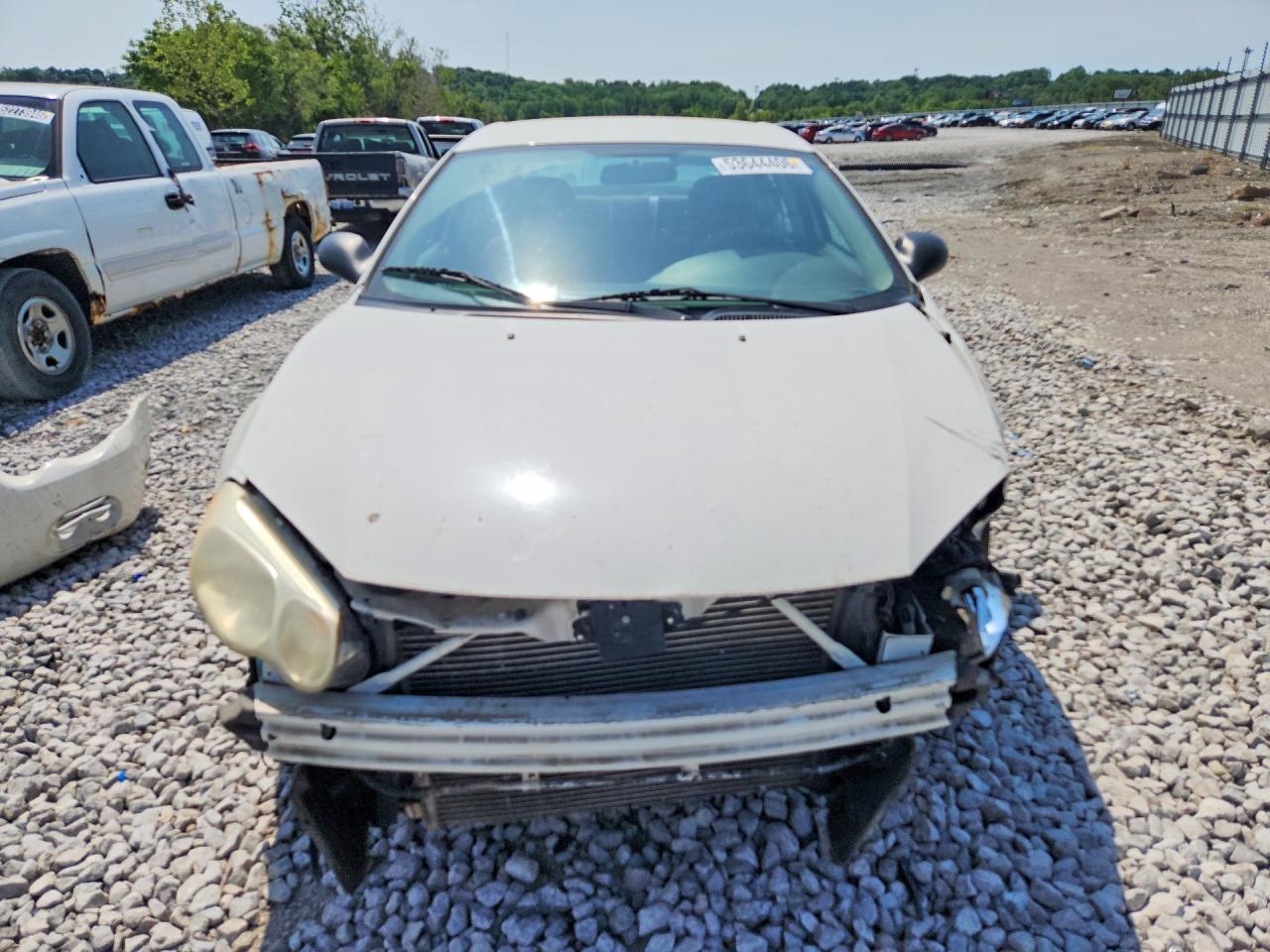 2005 Chrysler Sebring Белый vin: 1C3EL46X95N628436