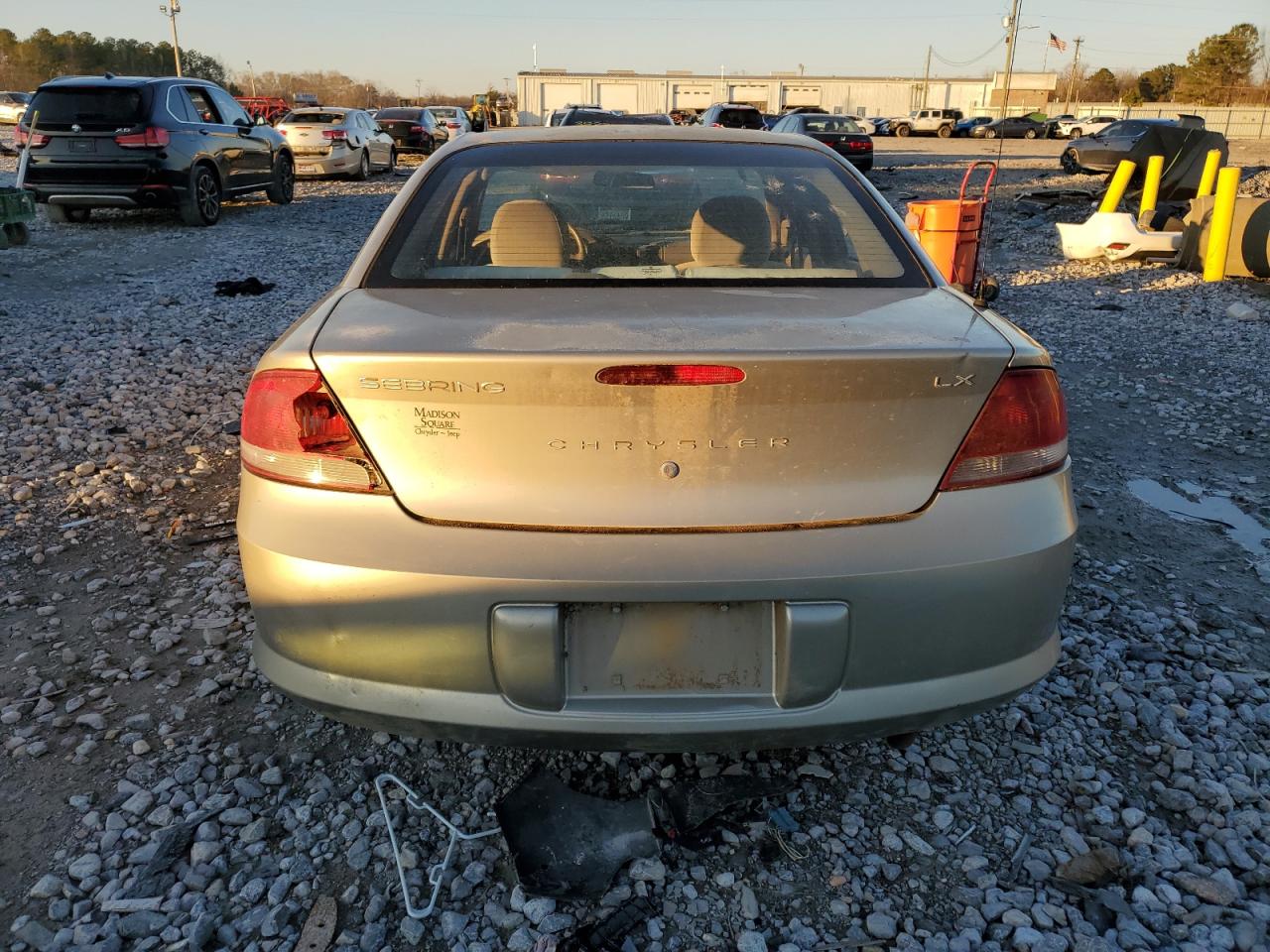 2003 Chrysler Sebring Lx   Gold vin: 1C3EL46XX3N500834