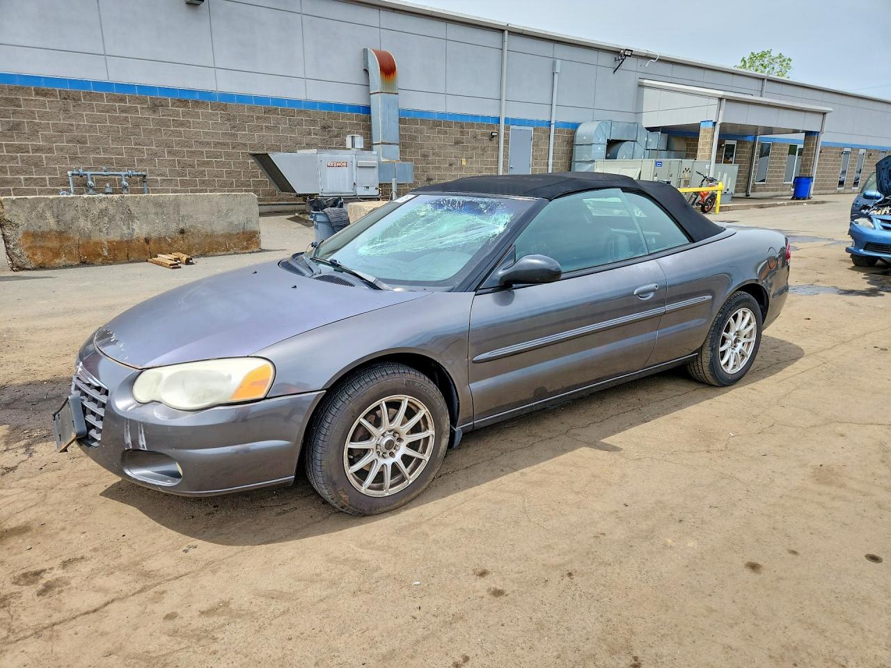 2004 Chrysler Sebring Lxi Gray vin: 1C3EL55R04N412787