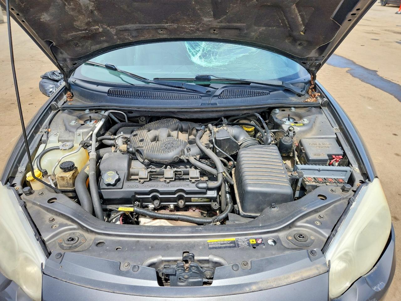 2004 Chrysler Sebring Lxi Gray vin: 1C3EL55R04N412787