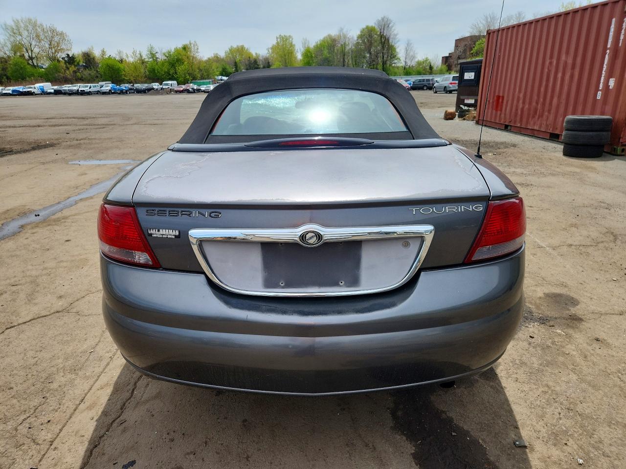 2004 Chrysler Sebring Lxi Gray vin: 1C3EL55R04N412787