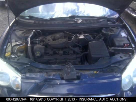 2005 Chrysler Sebring Touring Convertible vin: 1C3EL55R05N633744