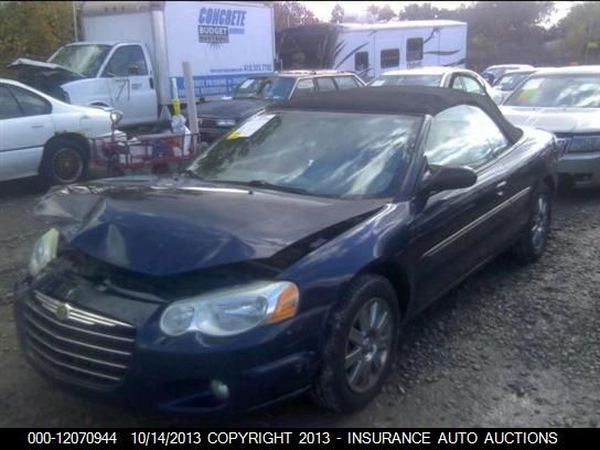 2005 Chrysler Sebring Touring Convertible vin: 1C3EL55R05N633744