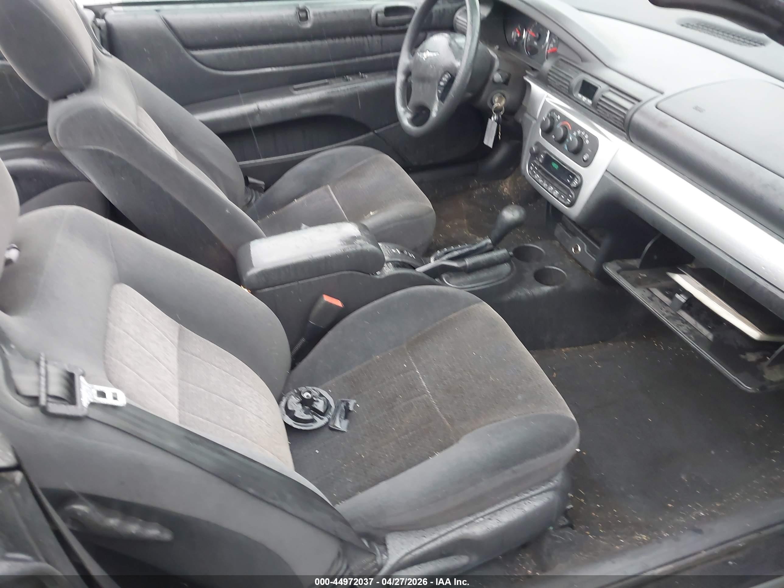 2006 Chrysler Sebring Touring Green vin: 1C3EL55R16N188416