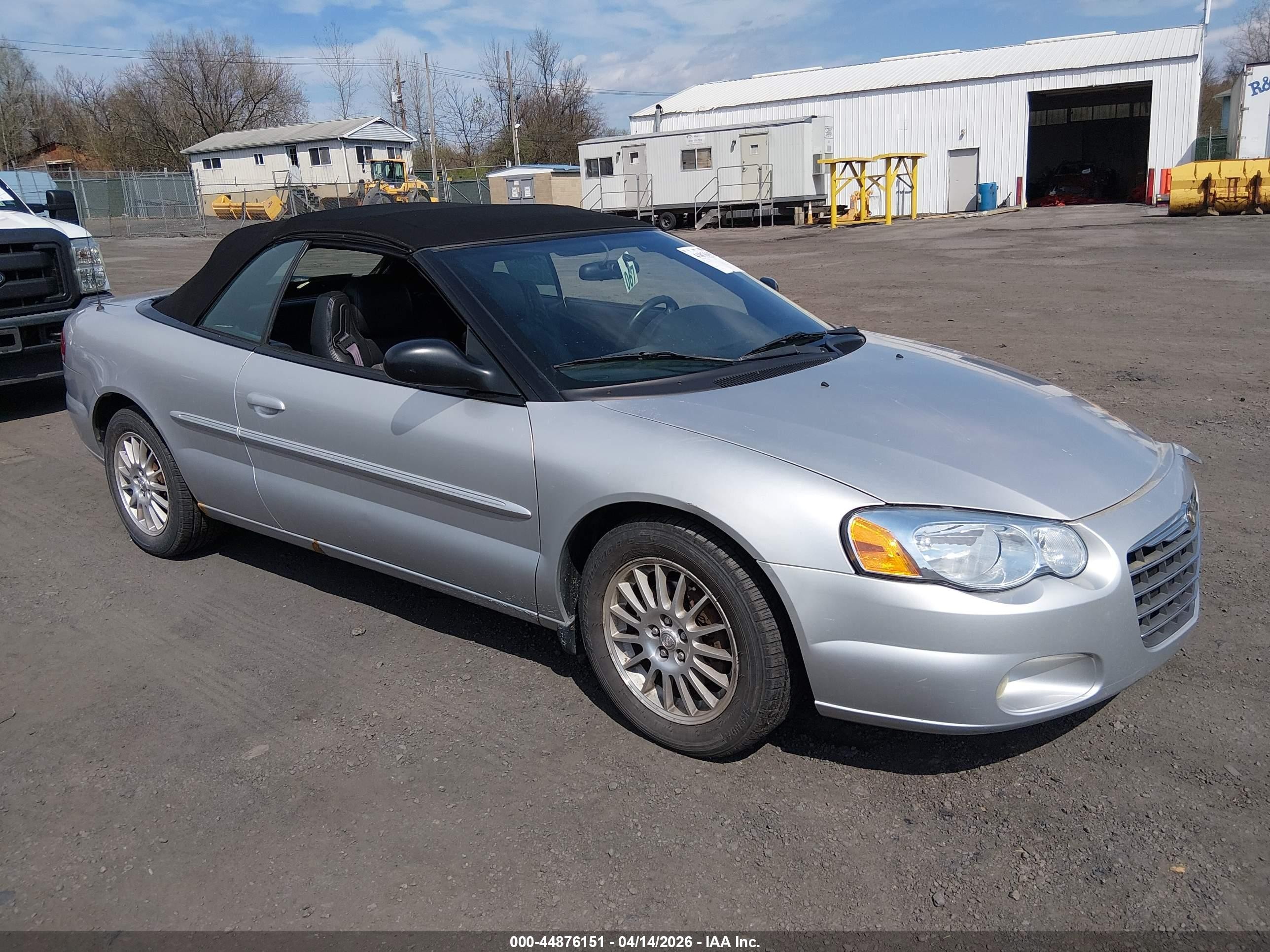 2005 Chrysler Sebring Touring Серебряный vin: 1C3EL55R35N503442