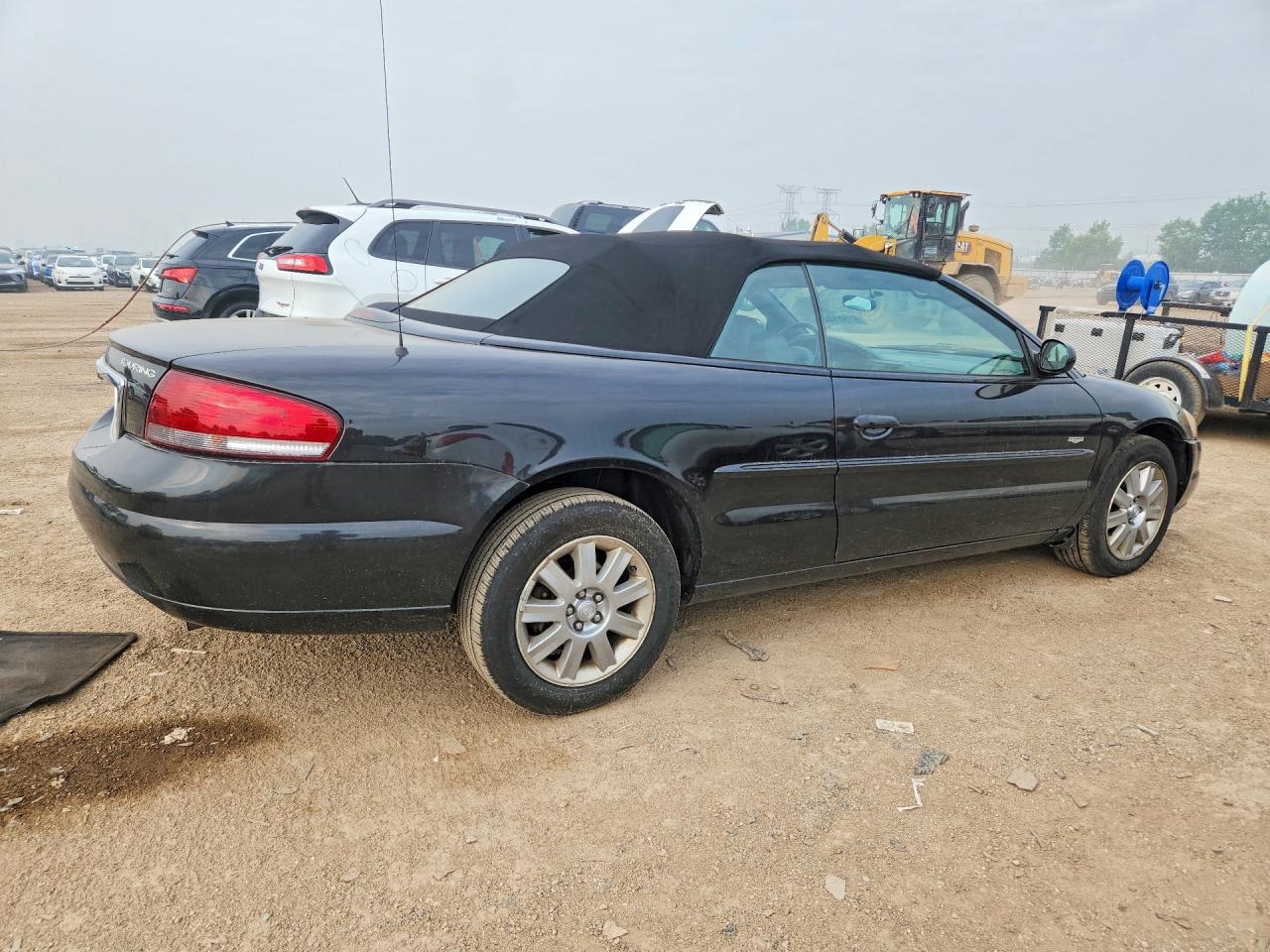 2004 Chrysler Sebring Lxi Black vin: 1C3EL55R44N263459