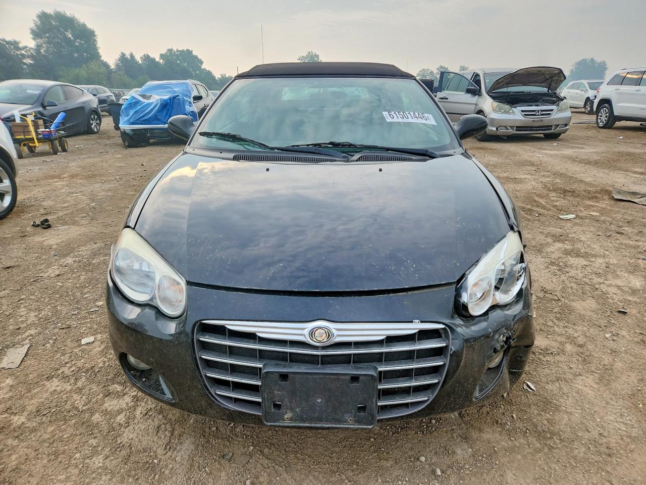 2004 Chrysler Sebring Lxi Black vin: 1C3EL55R44N263459
