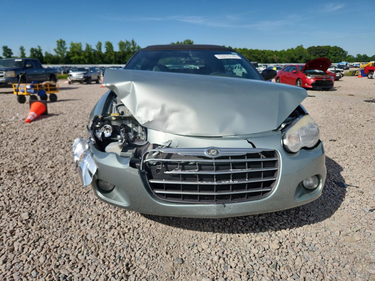 2006 Chrysler Sebring Touring Silver vin: 1C3EL55R46N136049