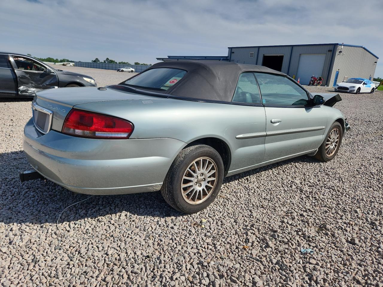 2006 Chrysler Sebring Touring Silver vin: 1C3EL55R46N136049