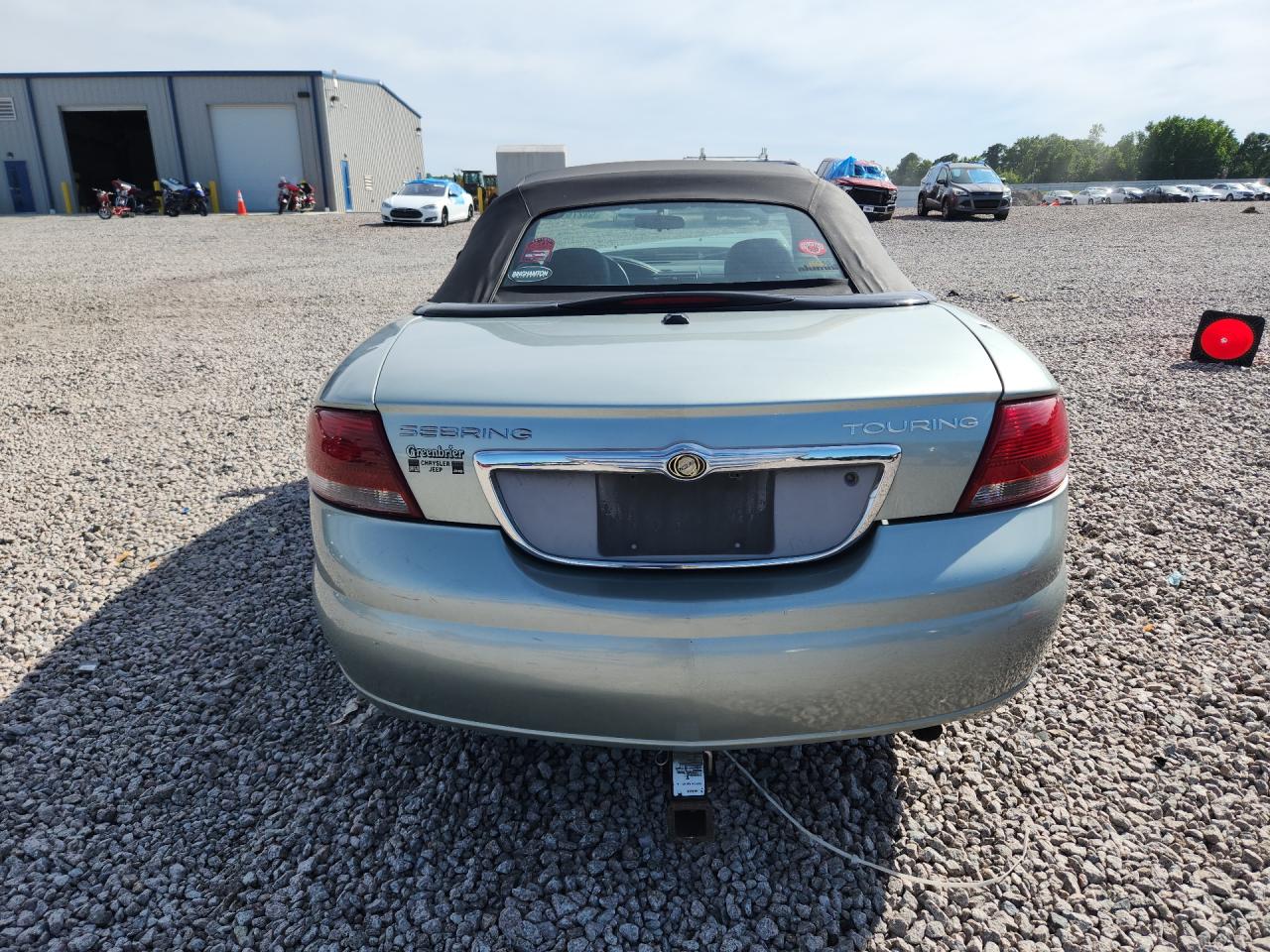 2006 Chrysler Sebring Touring Silver vin: 1C3EL55R46N136049