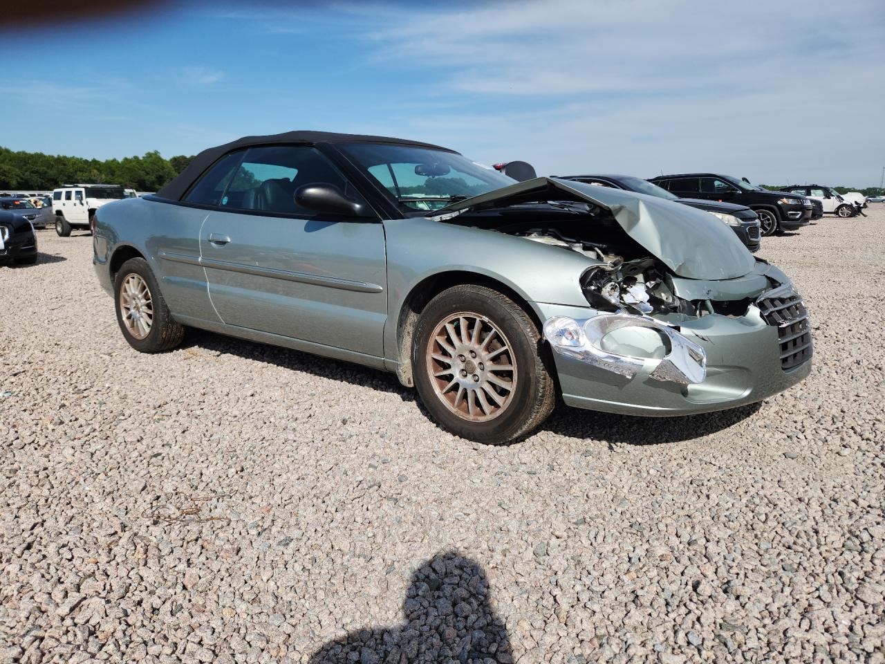 2006 Chrysler Sebring Touring Silver vin: 1C3EL55R46N136049