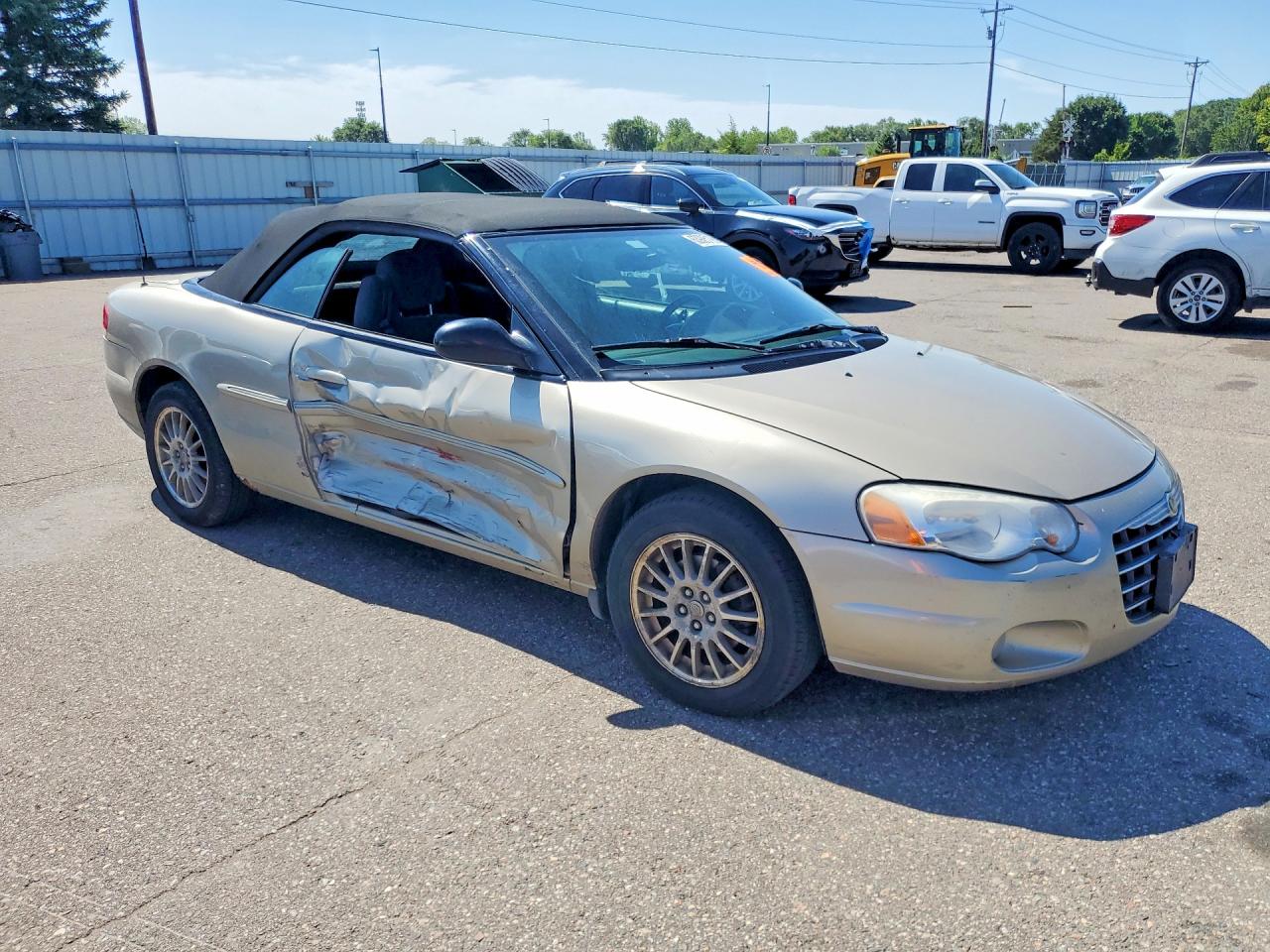2006 Chrysler Sebring Touring Gold vin: 1C3EL55R56N257270