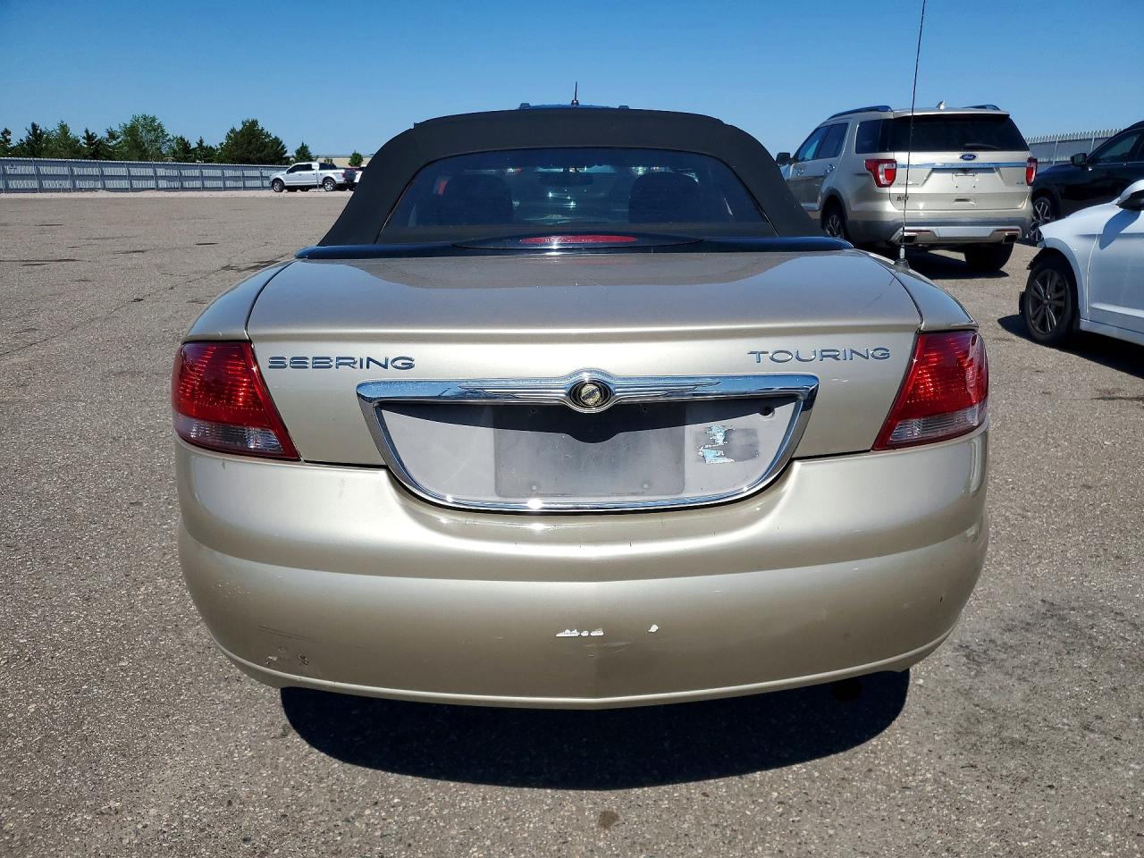 2006 Chrysler Sebring Touring Gold vin: 1C3EL55R56N257270