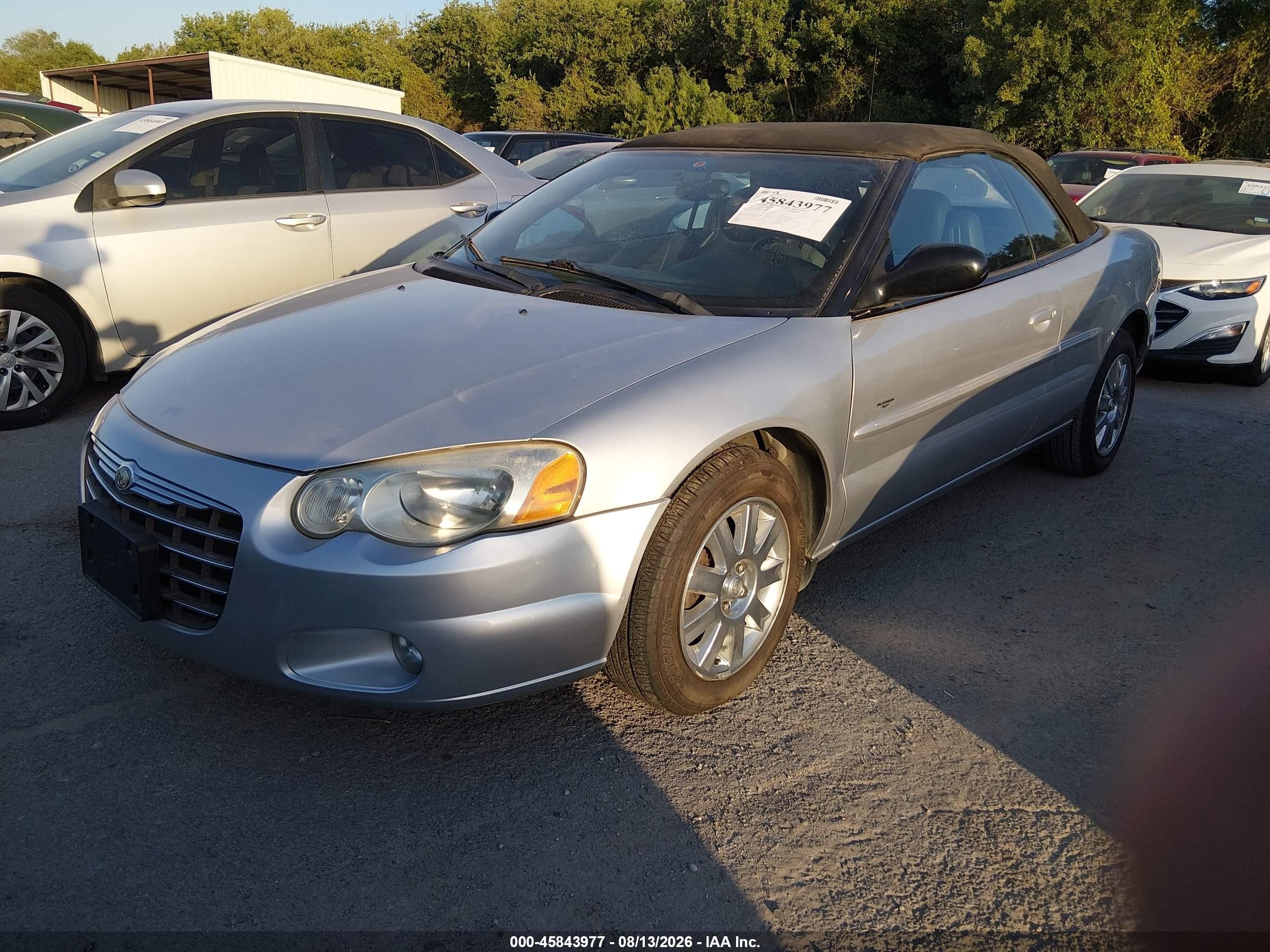 2004 Chrysler Sebring Lxi Silver vin: 1C3EL55R74N290512