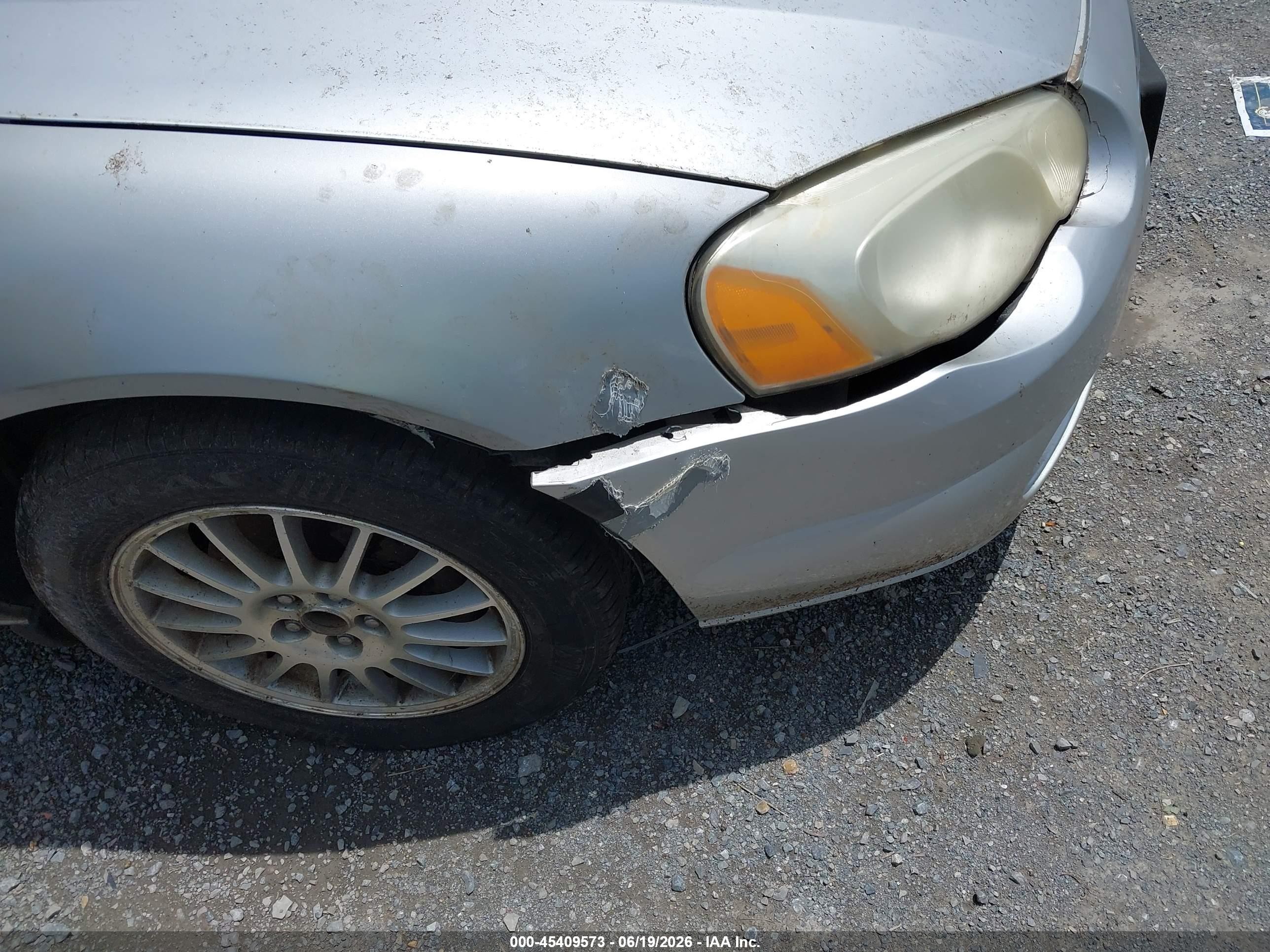 2005 Chrysler Sebring Touring Silver vin: 1C3EL55R75N512631