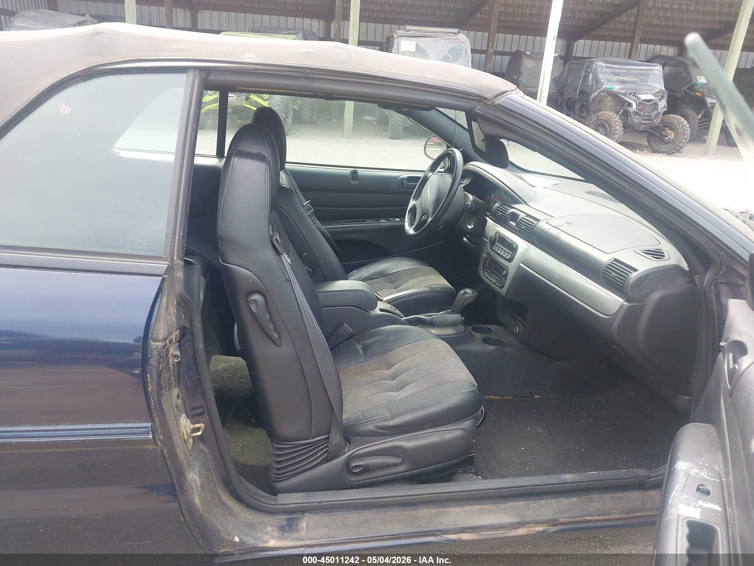 2005 Chrysler Sebring Touring Синий vin: 1C3EL55R75N664263