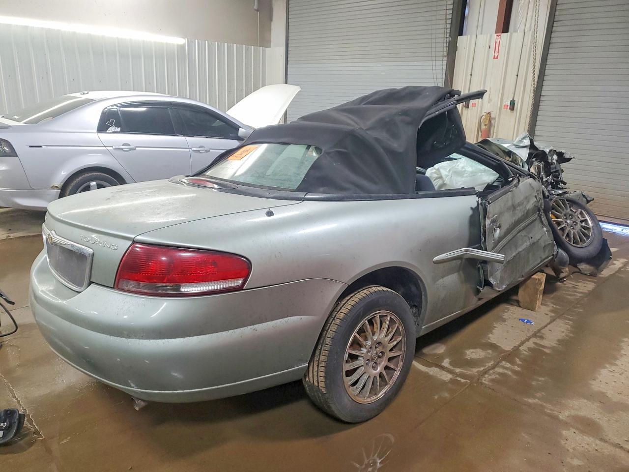 2006 Chrysler Sebring Touring Teal vin: 1C3EL55R76N258243