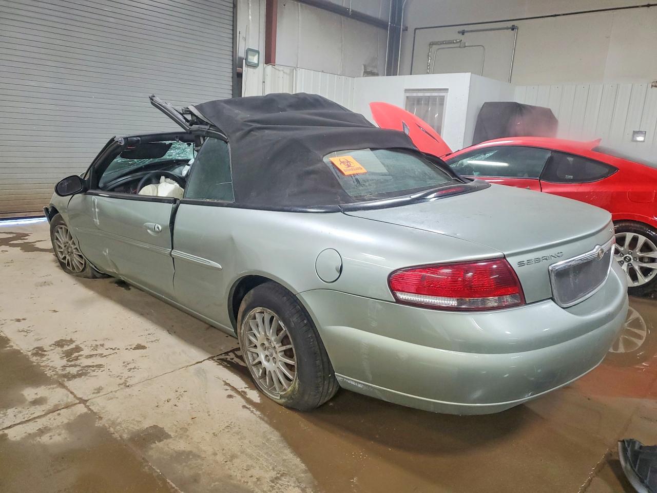 2006 Chrysler Sebring Touring Teal vin: 1C3EL55R76N258243