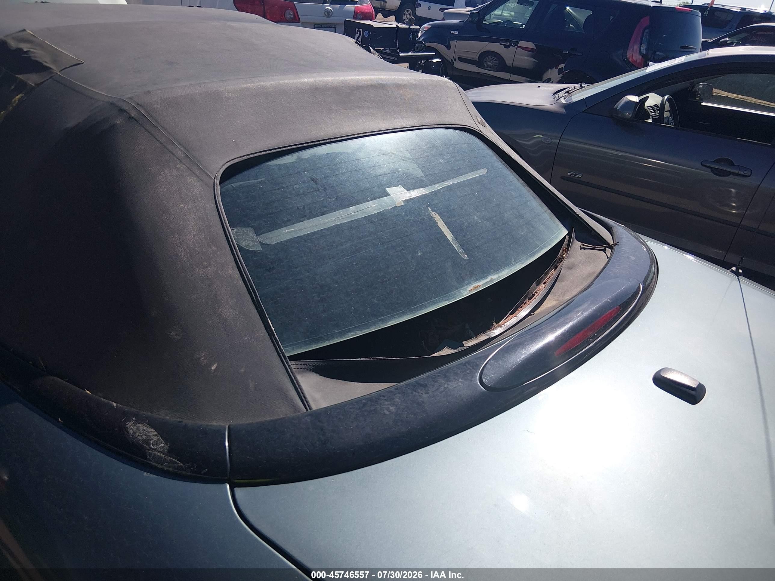 2006 Chrysler Sebring Touring Light Blue vin: 1C3EL55R76N286320