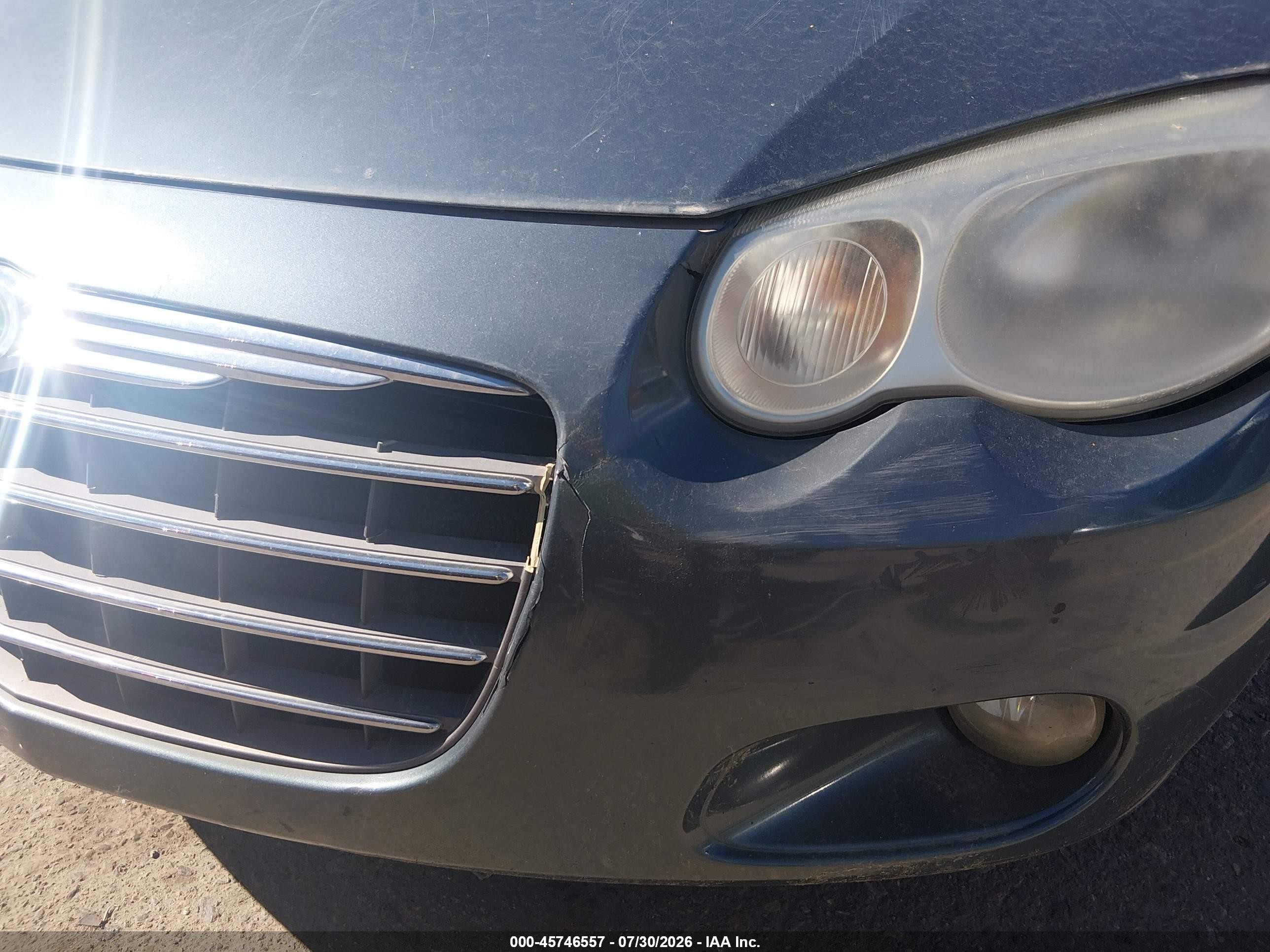 2006 Chrysler Sebring Touring Light Blue vin: 1C3EL55R76N286320