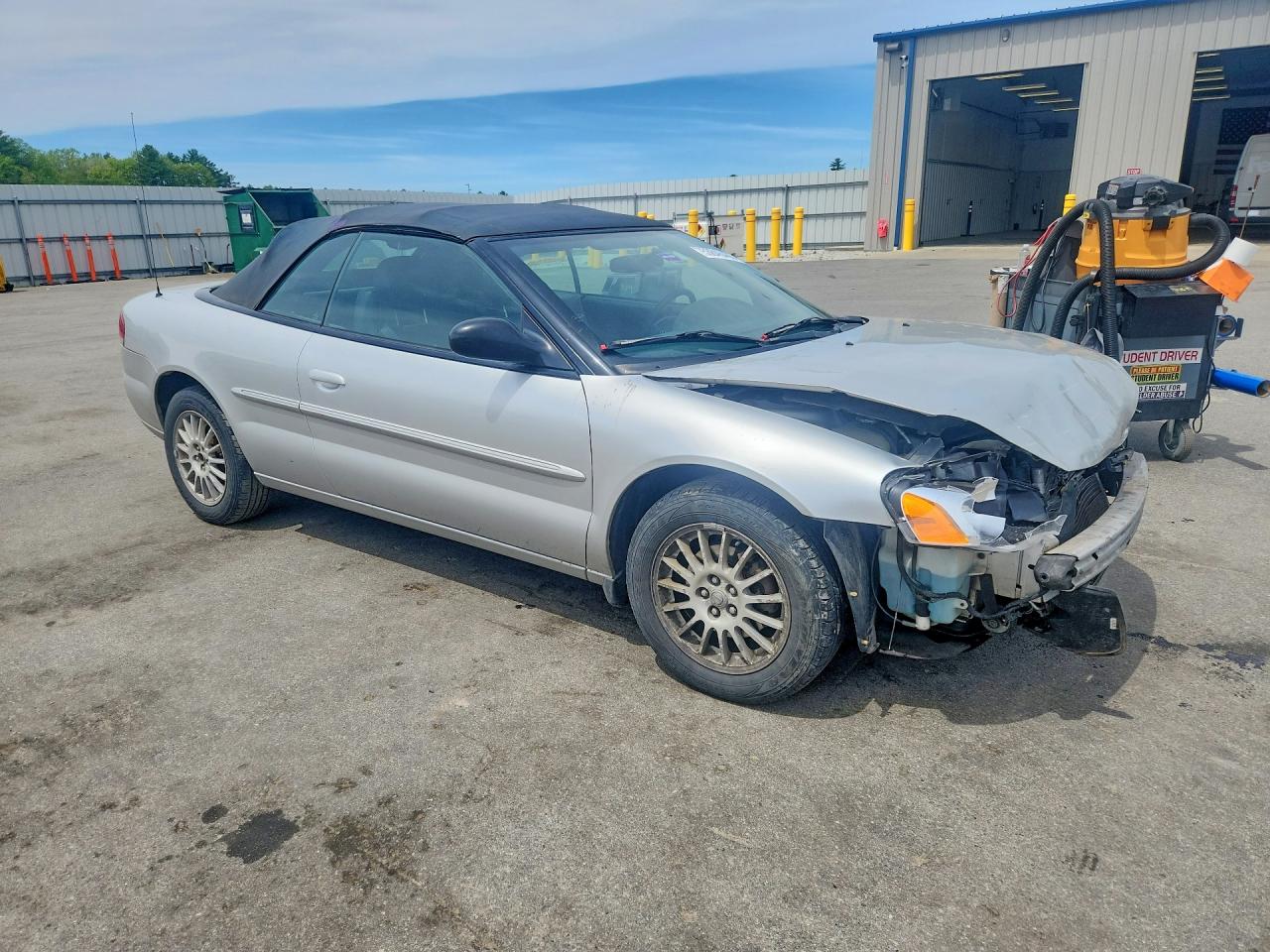 2004 Chrysler Sebring Lxi Silver vin: 1C3EL55R84N318544
