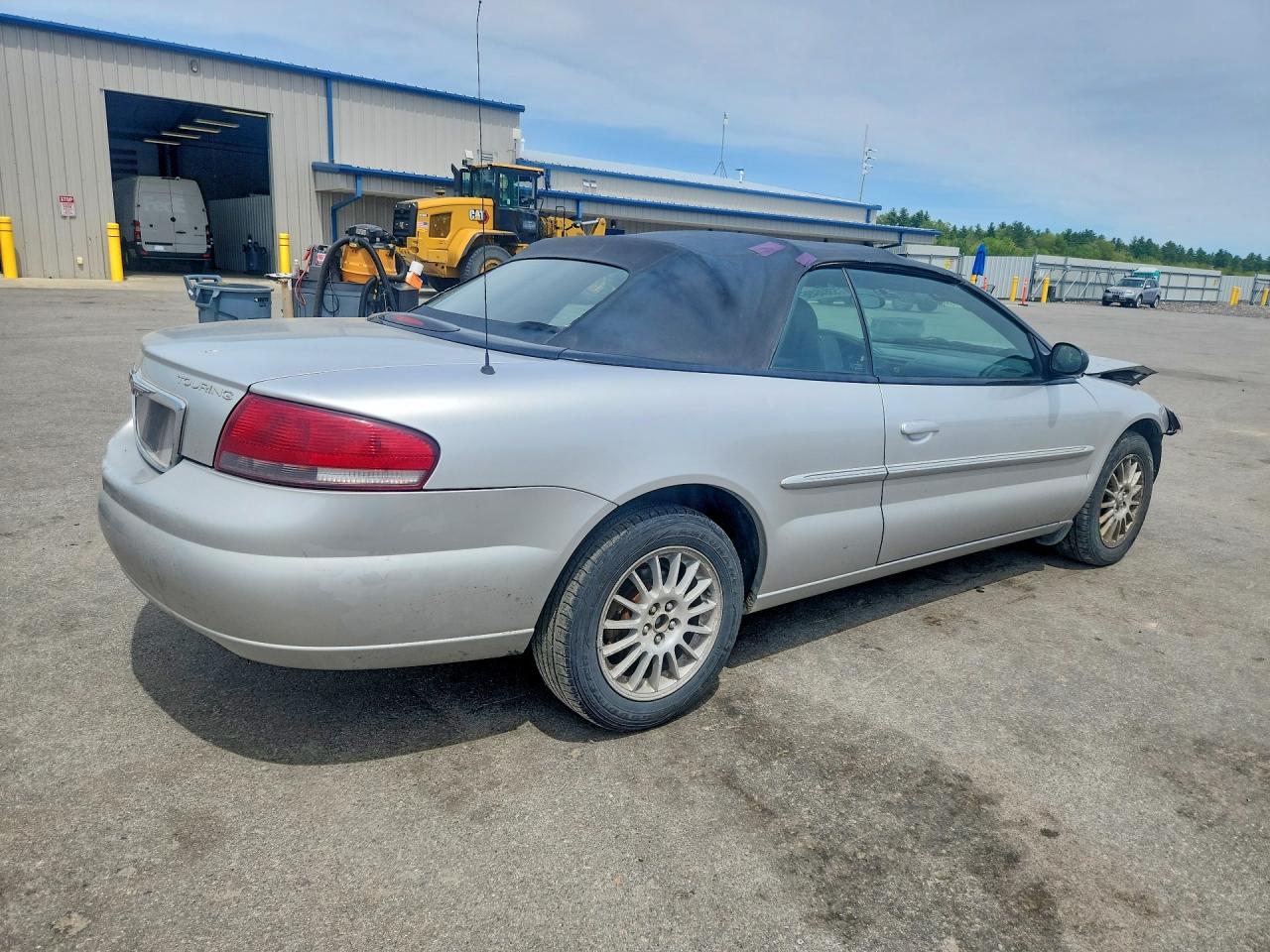 2004 Chrysler Sebring Lxi Silver vin: 1C3EL55R84N318544