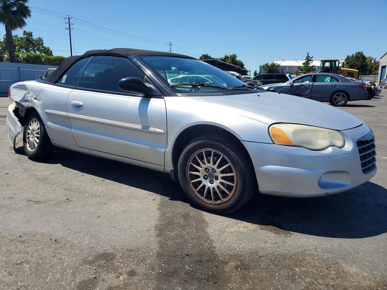 2006 Chrysler Sebring Touring Gray vin: 1C3EL55R86N239751