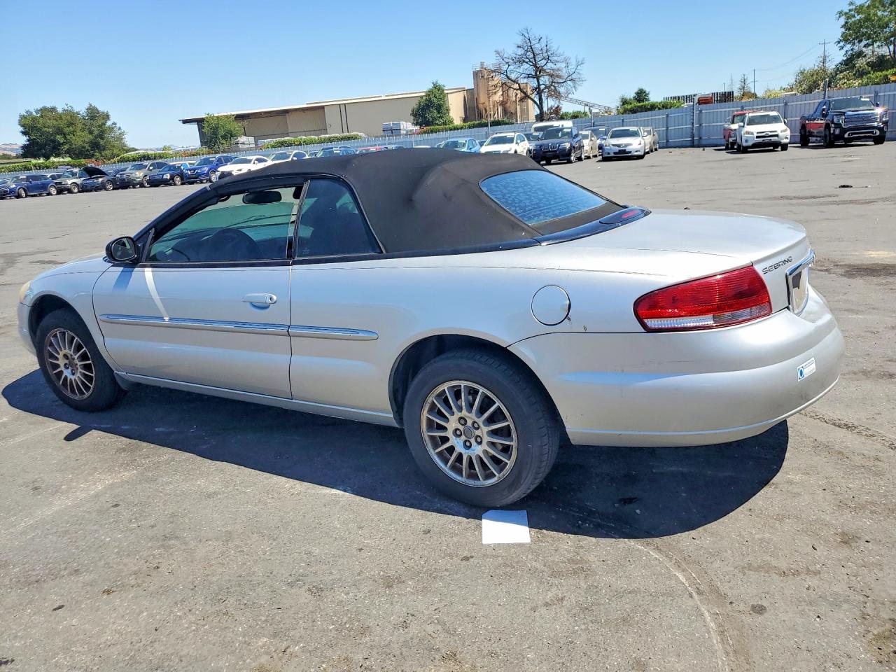 2006 Chrysler Sebring Touring Gray vin: 1C3EL55R86N239751