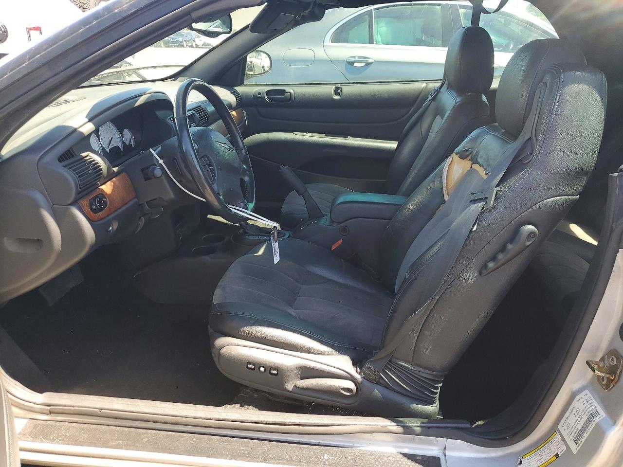 2006 Chrysler Sebring Touring Gray vin: 1C3EL55R86N239751