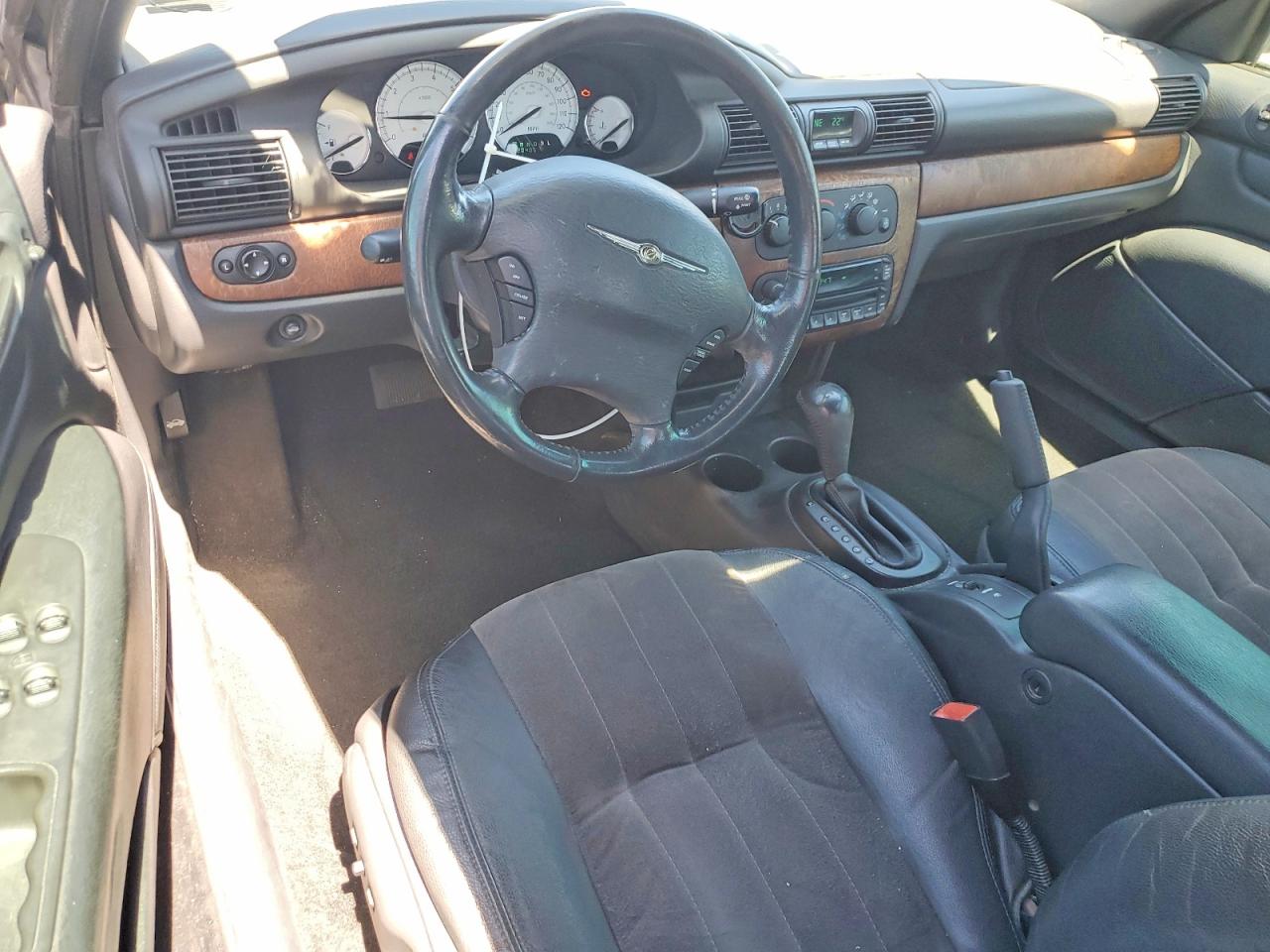 2006 Chrysler Sebring Touring Gray vin: 1C3EL55R86N239751