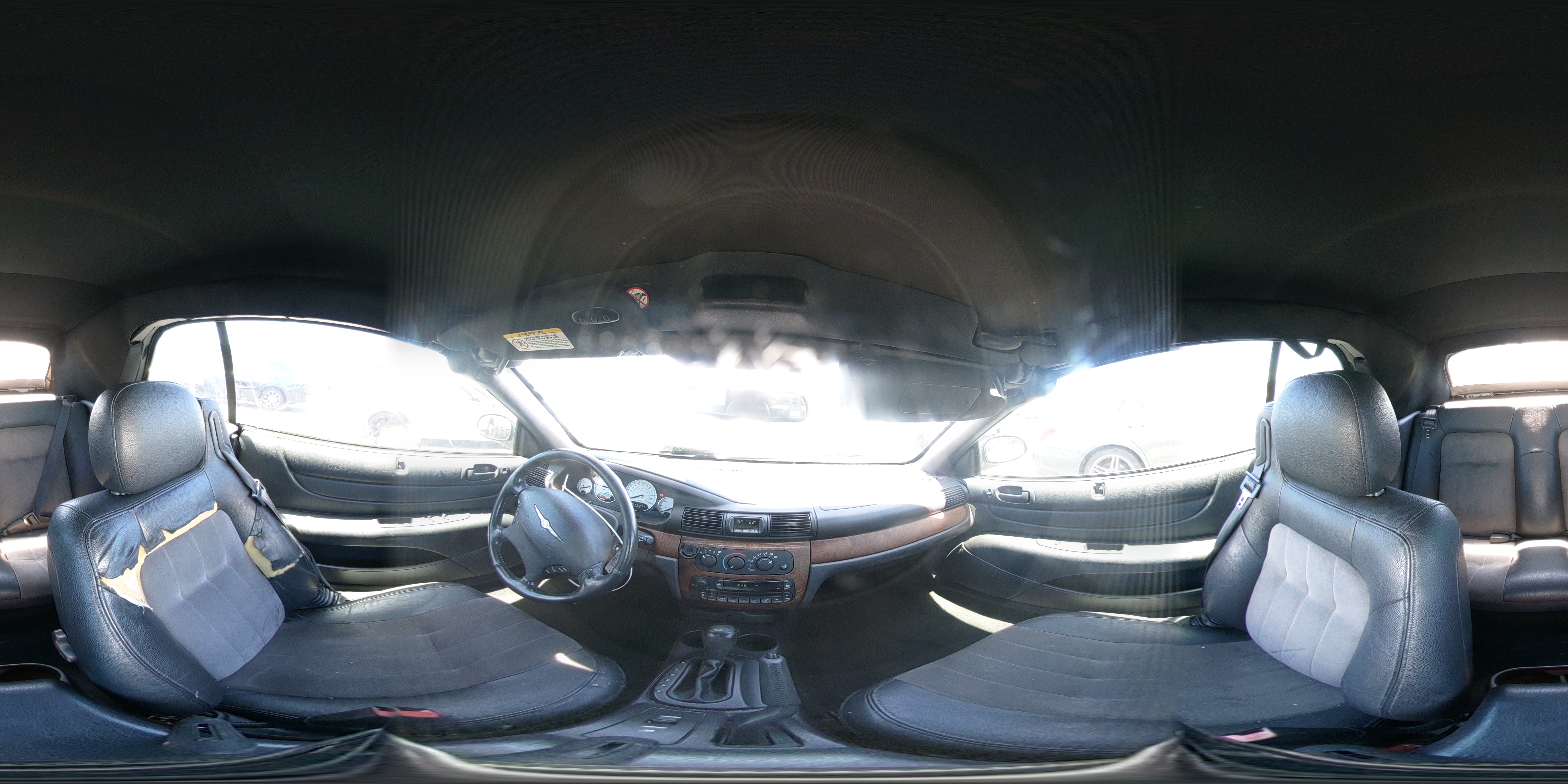 2006 Chrysler Sebring Touring Gray vin: 1C3EL55R86N239751