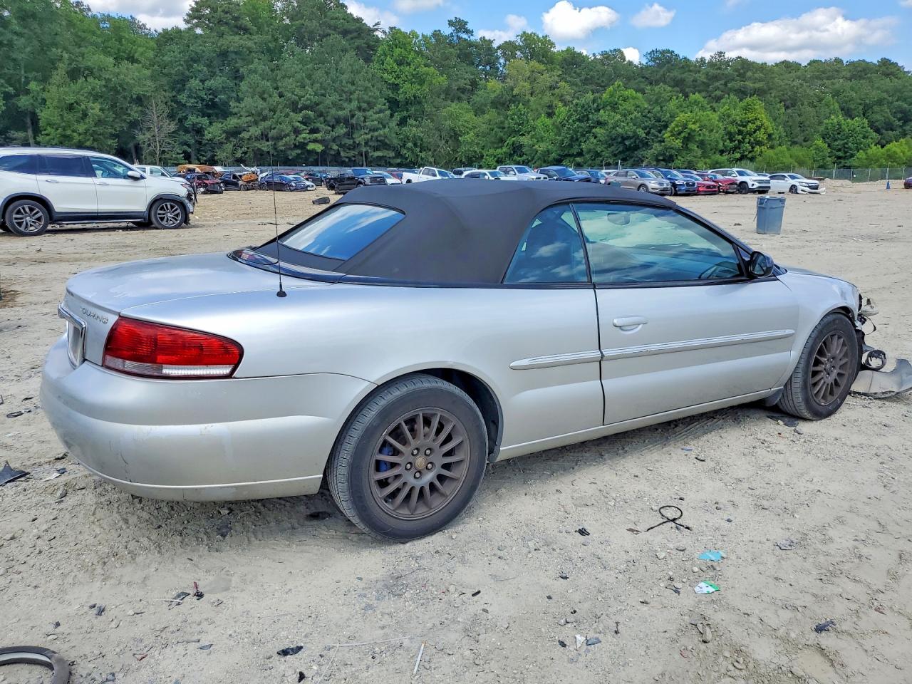 2005 Chrysler Sebring Touring Silver vin: 1C3EL55R95N576511