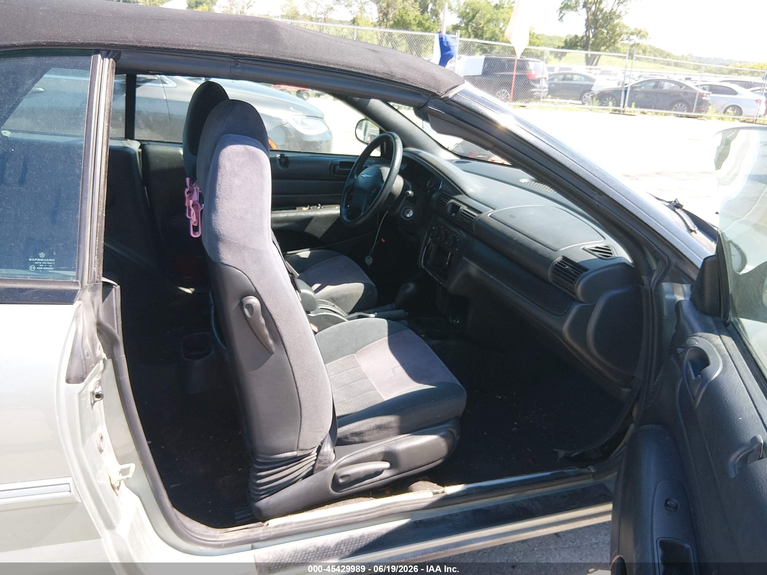 2006 Chrysler Sebring Touring Green vin: 1C3EL55R96N120350