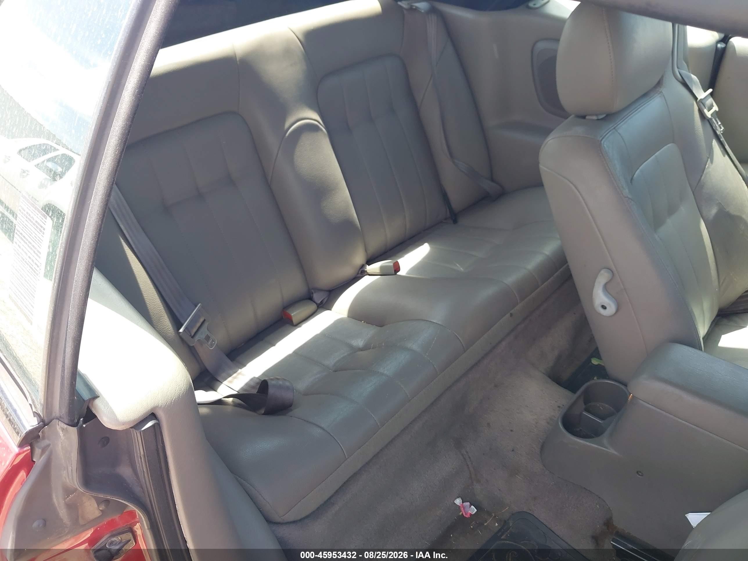 2002 Chrysler Sebring Lxi Red vin: 1C3EL55RX2N284216