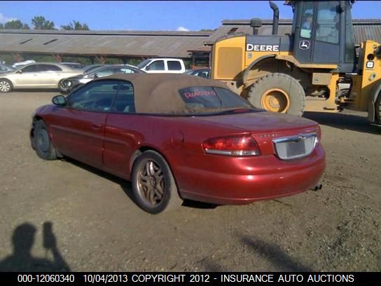 2004 Chrysler Sebring Touring Convertible vin: 1C3EL55RX4N330078