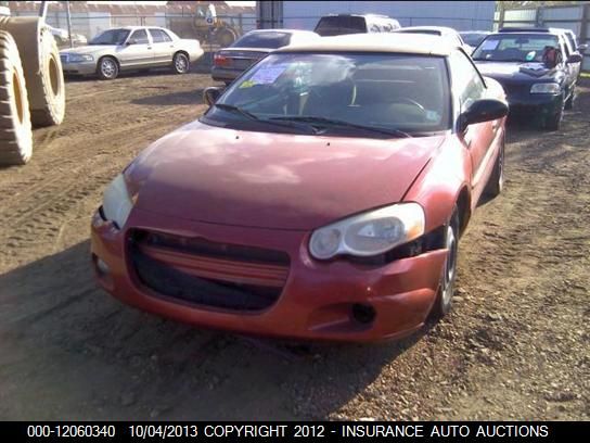 2004 Chrysler Sebring Touring Convertible vin: 1C3EL55RX4N330078