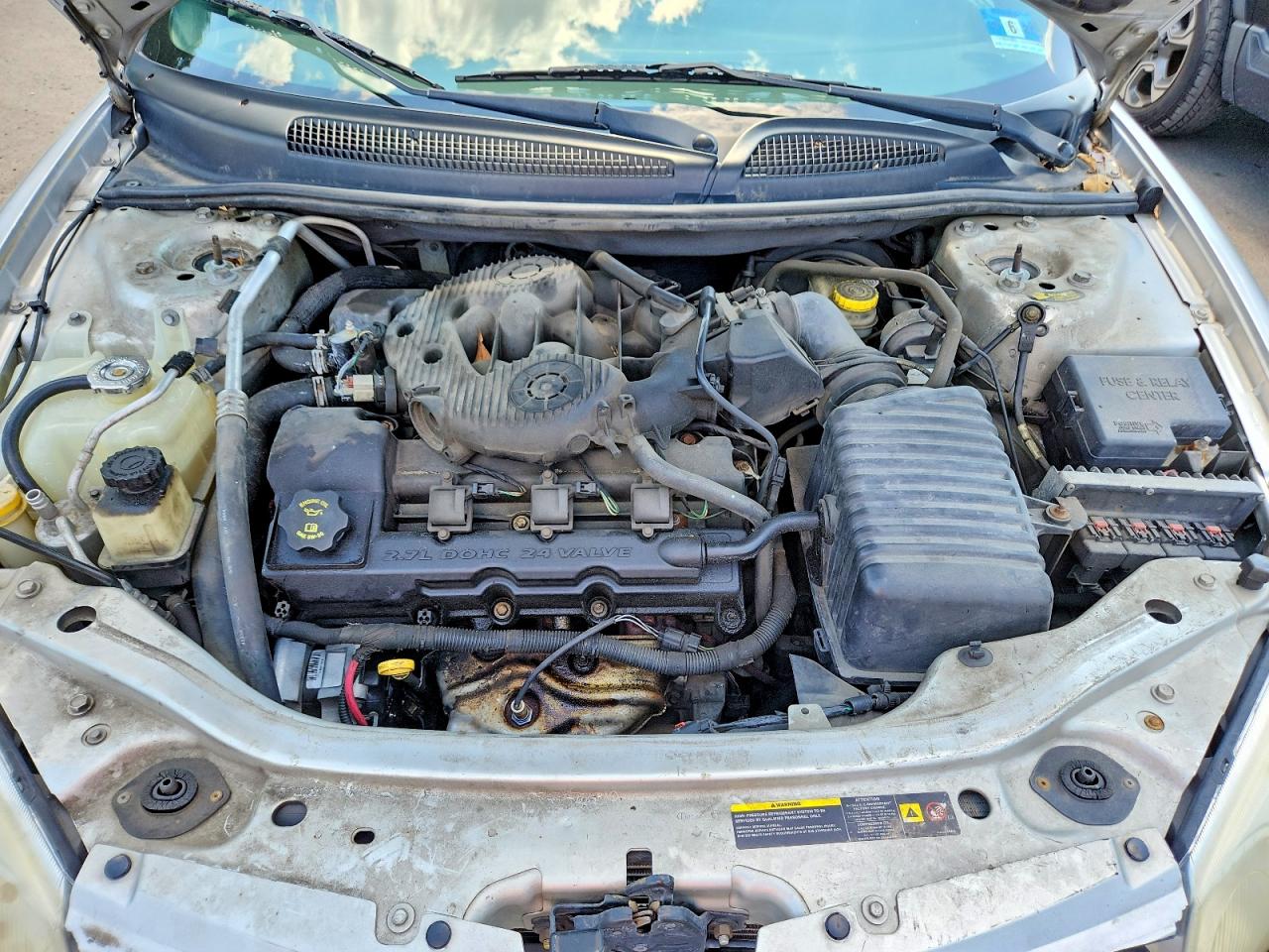 2005 Chrysler Sebring Touring Silver vin: 1C3EL55RX5N633749