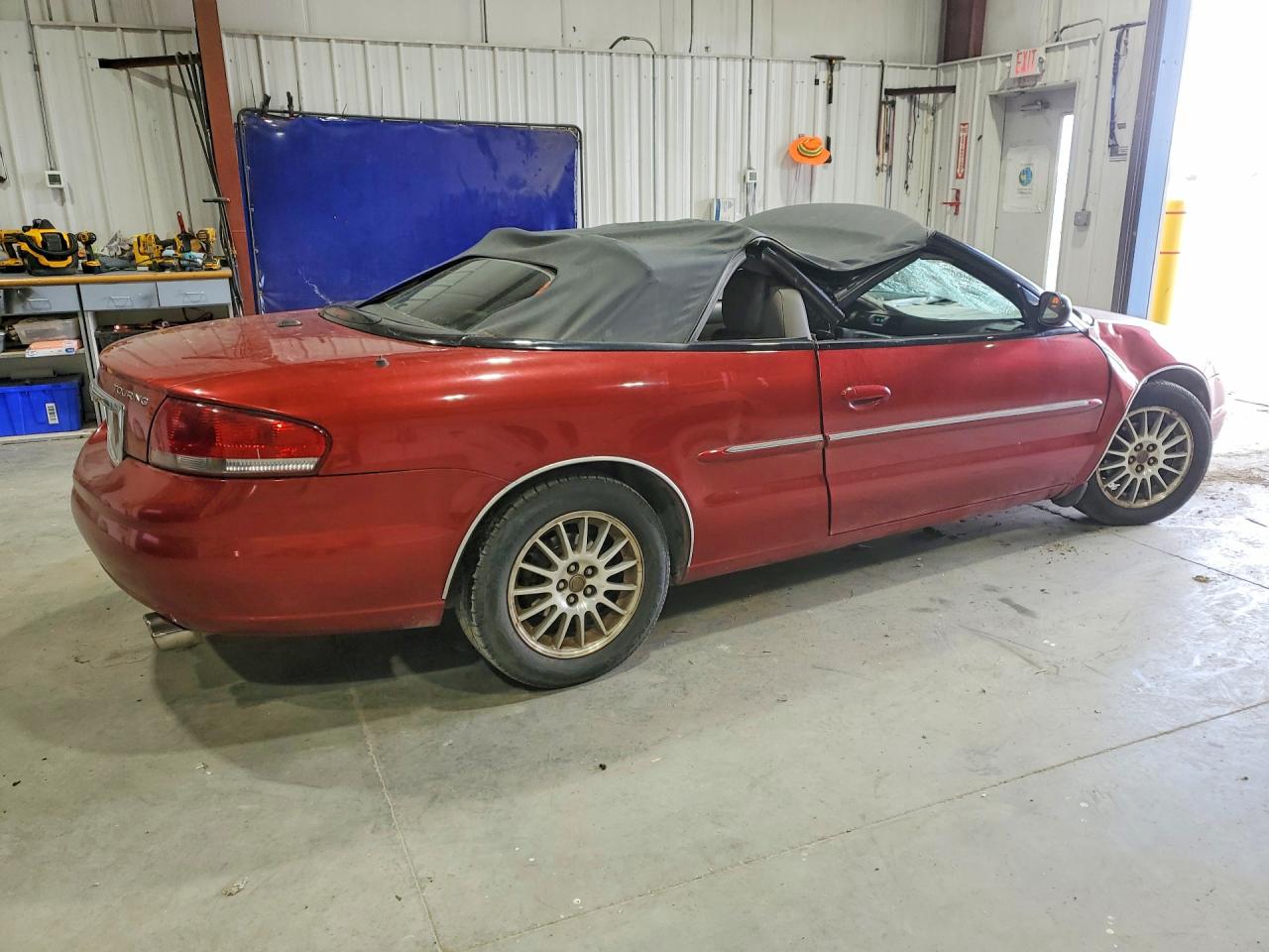 2006 Chrysler Sebring Touring Красный vin: 1C3EL55RX6N256874