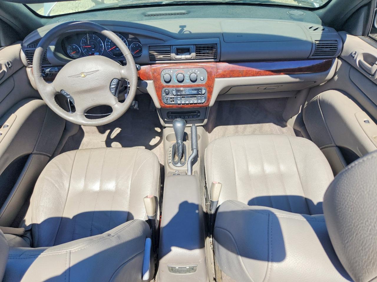 2003 Chrysler Sebring Lxi Silver vin: 1C3EL55T53N539383